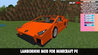 Lamborghini Mod for Minecraft ảnh chụp màn hình 2