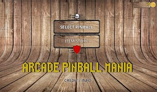 Arcade Pinball mania poster