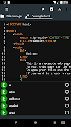 Html Editor تصوير الشاشة 1
