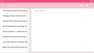 Pink Notes Pro 截图 3
