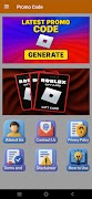 Promo Code Roblox screenshot 3