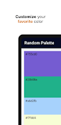 برنامه‌نما Random Palette عکس از صفحه