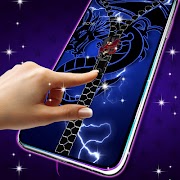 Dragon lock screen zipper imagem de tela 7