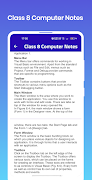 Class 8 Computer Notes स्क्रीनशॉट 7
