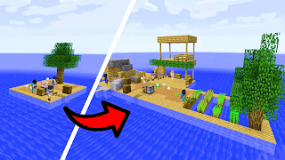 Raft Block mod for MCPE 海报