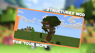 Structures Mod For Minecraft ảnh chụp màn hình 2