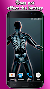 برنامه‌نما Skeleton Dance Live Wallpaper عکس از صفحه