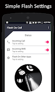 Flash On Call স্ক্রিনশট 1