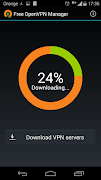 Free OpenVPN Manager スクリーンショット 1