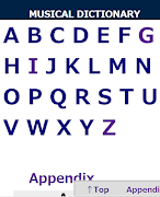 Musical dictionary screenshot 6