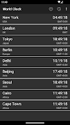 برنامهنما World Clock & Widget عکس از صفحه