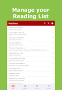 Webu - Web Novel Reader Ekran Görüntüsü 4