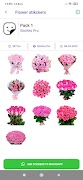 Flowers Stickers Ekran Görüntüsü 1
