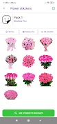 Flowers Stickers screenshot 1
