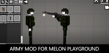 Army Mod Melon screenshot 2