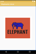 پوستر Elephantis intrat