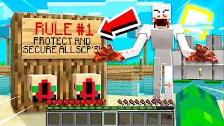SCP Dystopia for Minecraft PE Plakat