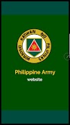 Philippine Army Website poster
