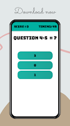 Math Quiz test 截圖 4