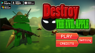 Angry Android: Destroy The Evil Apple اسکرین شاٹ 2