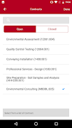 CMiC Subcontractor Ratings screenshot 2