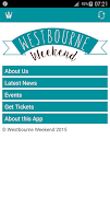 Westbourne Weekend poster