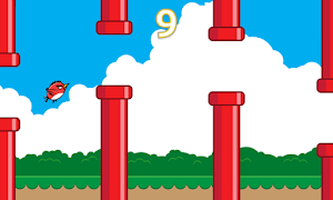 Floppy Bird ภาพหน้าจอ 2