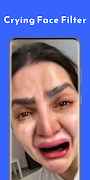 برنامه‌نما Crying Face Camera Filter عکس از صفحه