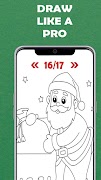 How To Draw Santa ภาพหน้าจอ 7