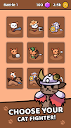 Cats Battle - Idle Warrior 스크린샷 2