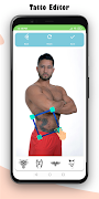 برنامه‌نما Man Body Shape Editor Pro عکس از صفحه