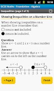 GCSE Maths Algebra تصوير الشاشة 2