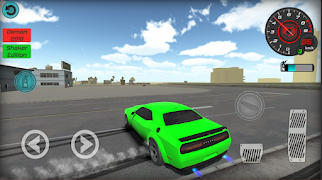 Challenger Car Simulator الملصق