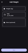Weight Tracker 截图 2