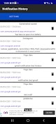 Notification History Log poster
