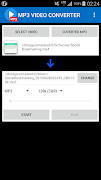 برنامه‌نما MP3 Converter Video عکس از صفحه