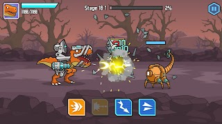 CyberDino: T-Rex vs Robots screenshot 3