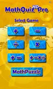 Math Quiz HD Pro постер