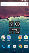 Retro Clock Widget screenshot 2