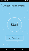 Anger Thermometer الملصق