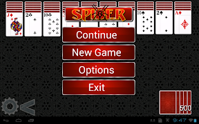 برنامه‌نما Spider Solitaire HD 2 عکس از صفحه