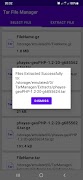 Tar File Extractor & Opener imagem de tela 5