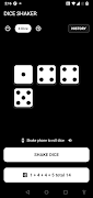 Dice Shaker - Roll & Track স্ক্রিনশট 1