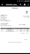 Invoice Billing Software capture d'écran 1