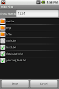 Hide Files Screenshot 1