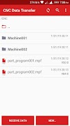 CNC Data Transfer syot layar 3
