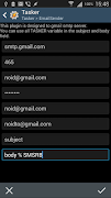 1 Schermata Email Send Tasker Plugin