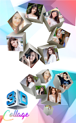 برنامه‌نما 3D Collage عکس از صفحه