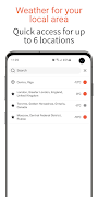 برنامه‌نما OpenWeather عکس از صفحه