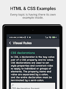 HTML & CSS Cheatsheets ภาพหน้าจอ 7